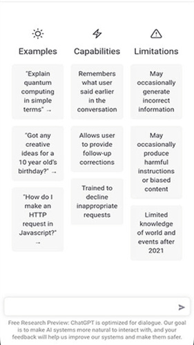 ChatGPT手机版截图2