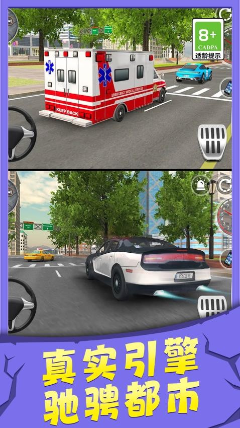 行驶3D模拟器游戏截图3