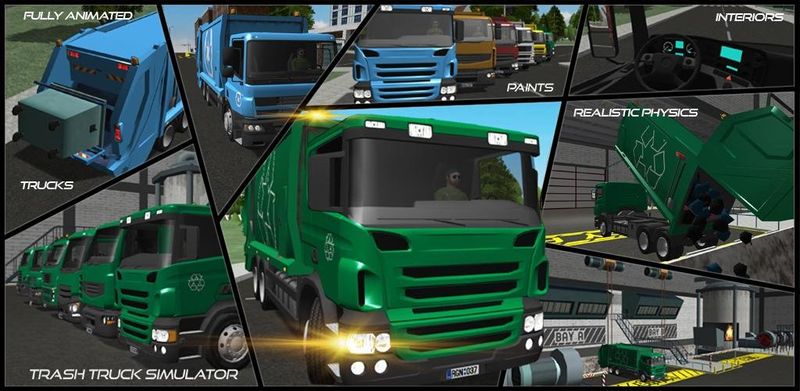 垃圾车模拟器截图2