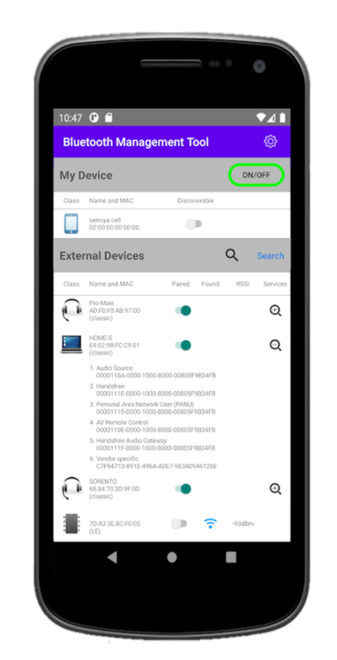 蓝牙管理工具(Bluetooth Management Tool)截图4