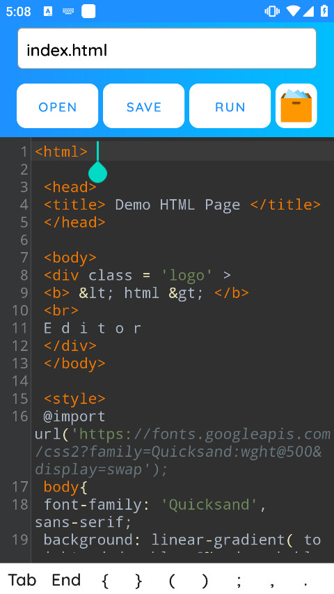 html editor编辑器手机版截图3