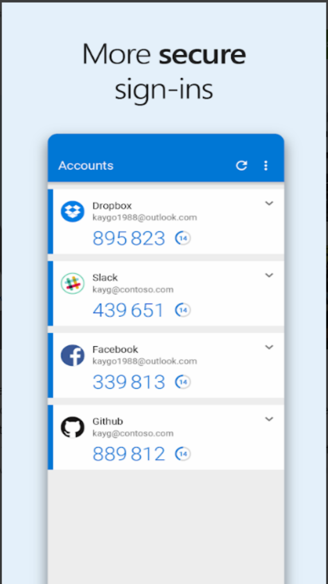 Microsoft Authenticator截图2