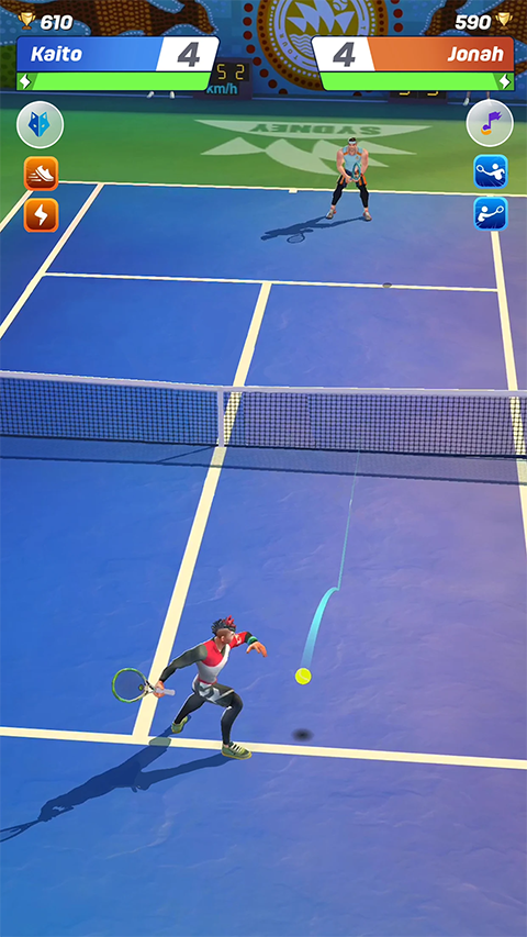 网球传奇游戏(Tennis Clash)截图1