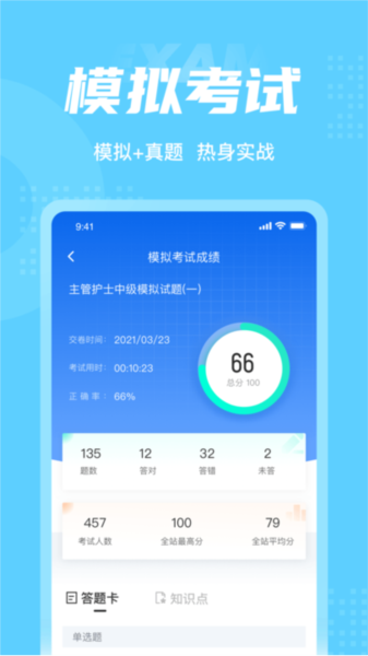 主管护士中级考试聚题库截图1