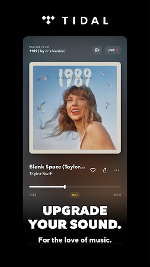 tidal音乐截图1
