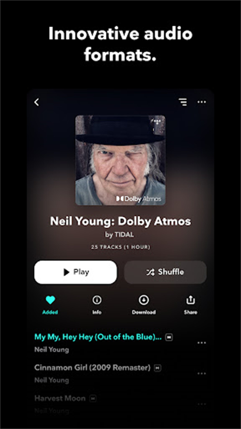 tidal音乐截图2