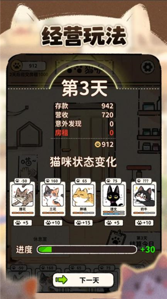 猫咖怪谈手游截图2