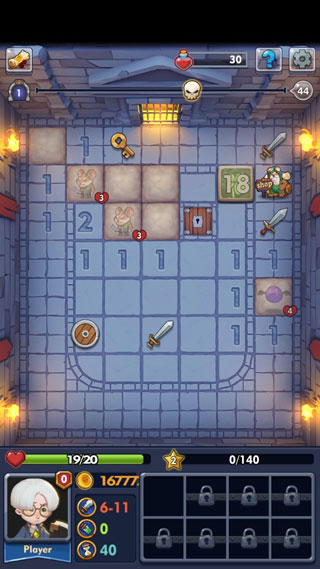 扫雷无尽地牢最新版(Minesweeper Endless Dungeon)截图5