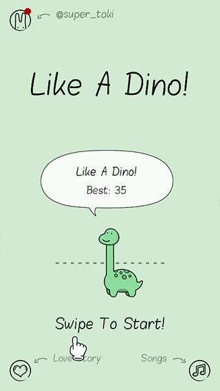 Like A Dino游戏截图1