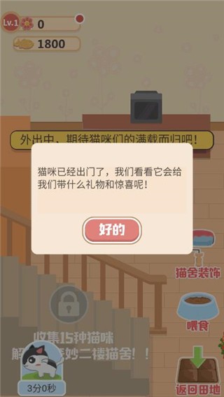 奇妙猫之家最新版游戏截图2