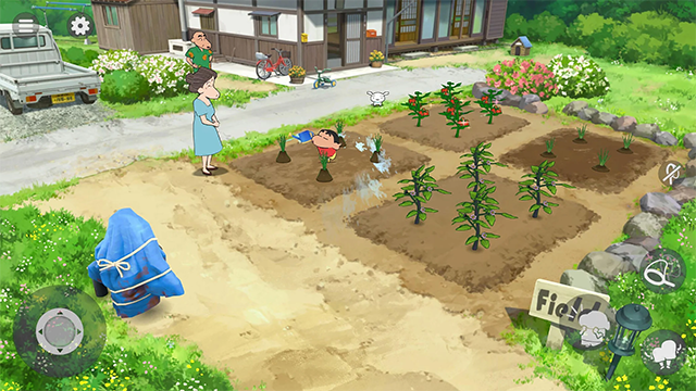 蜡笔小新煤炭镇的小白中文版(Shin chan: Shiro & Coal Town)截图1