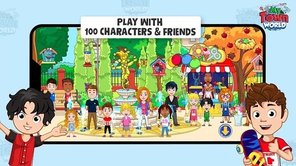 我的小镇世界最新版(My Town World)截图2