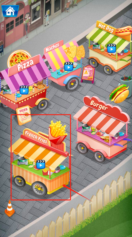 街头食品摊烹饪截图2