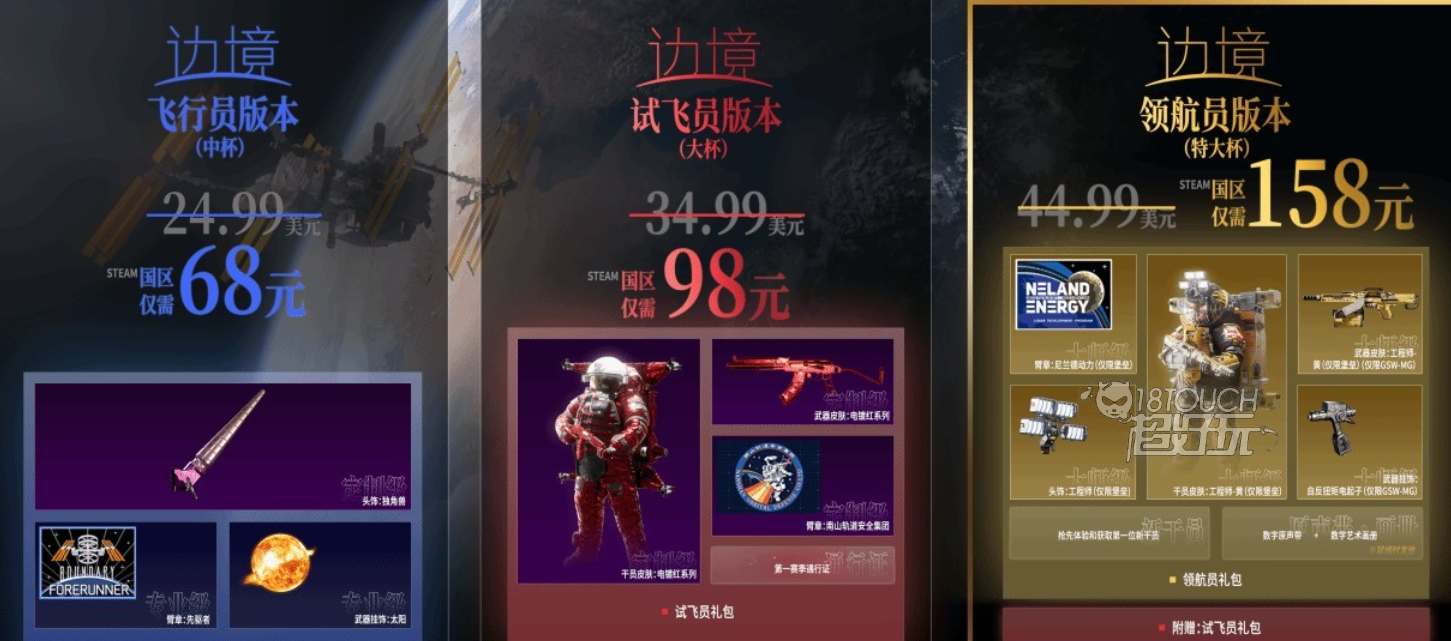 边境游戏买哪个版本好