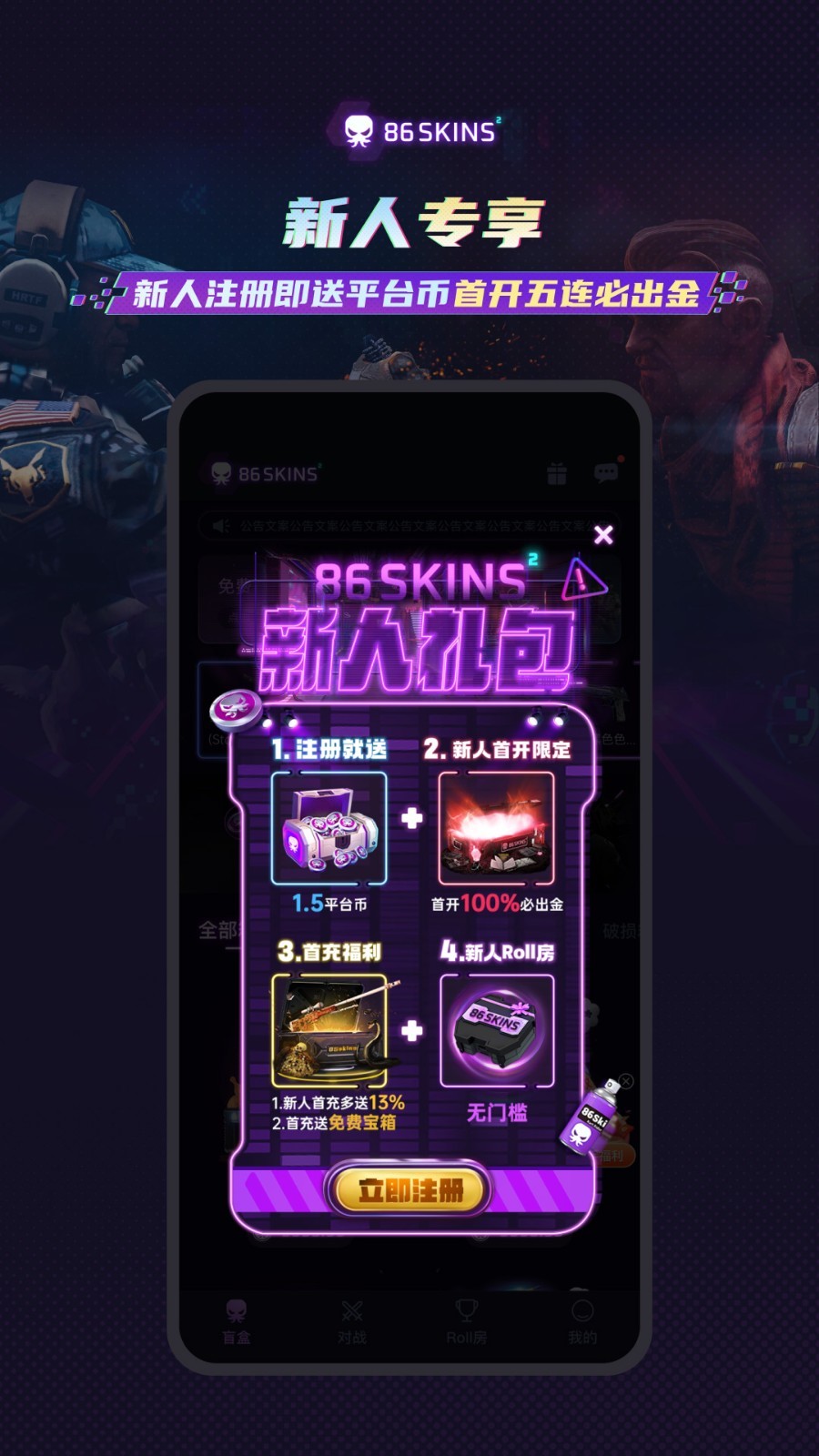 86skins开箱截图1