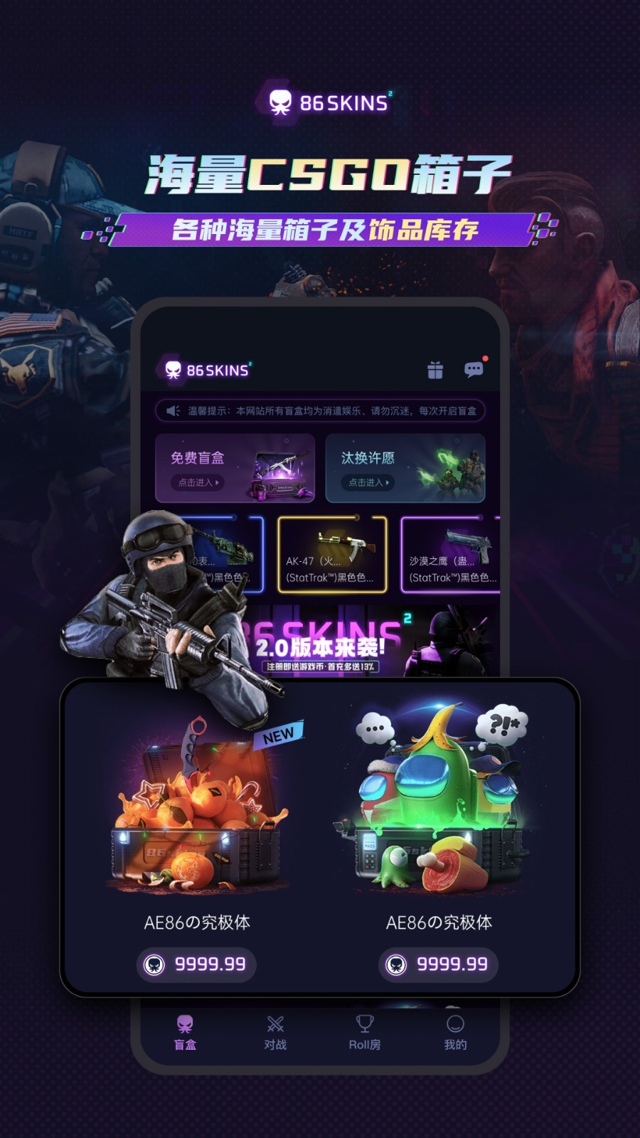 86skins开箱截图2