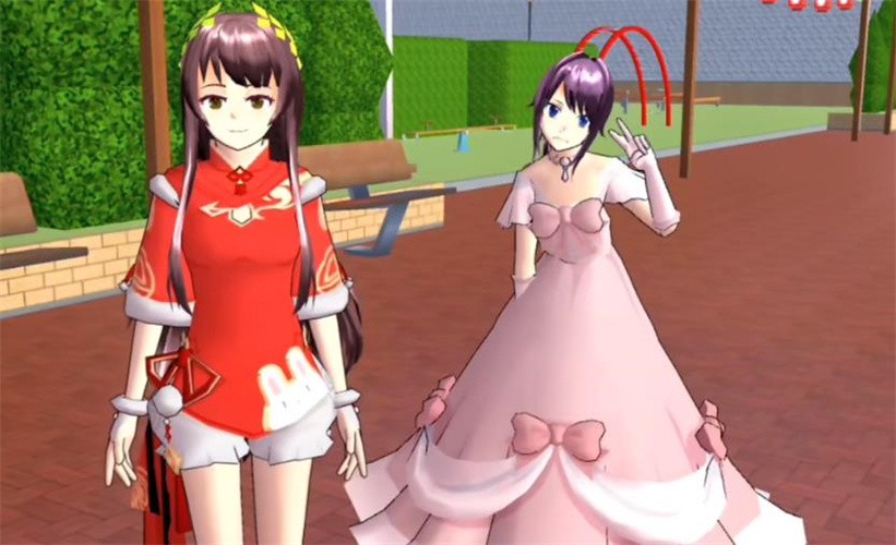 樱花校园模拟器(新衣服)无广告截图3