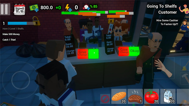 像素超市模拟器游戏截图2