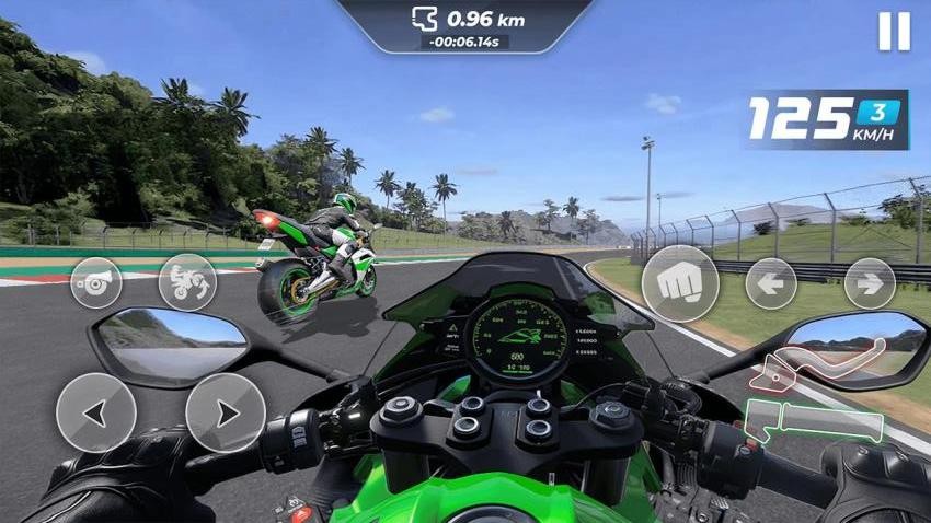 摩托追逐3D游戏截图2