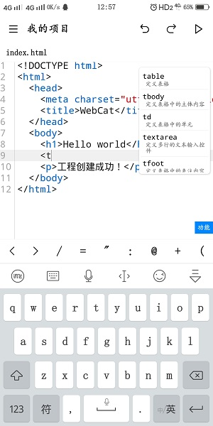 webcat手机开发软件截图3