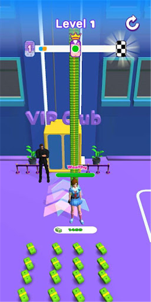 时尚跑酷(Fashion Run 3D)截图1