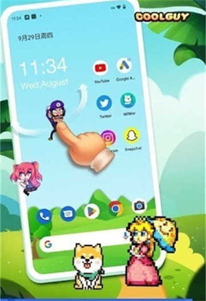 Pixel Shimeji桌面互动宠物截图1