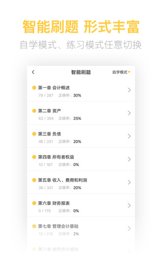 初级会计亿题库截图4