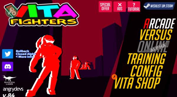 维塔战士全人物解锁(VitaFighters)截图2
