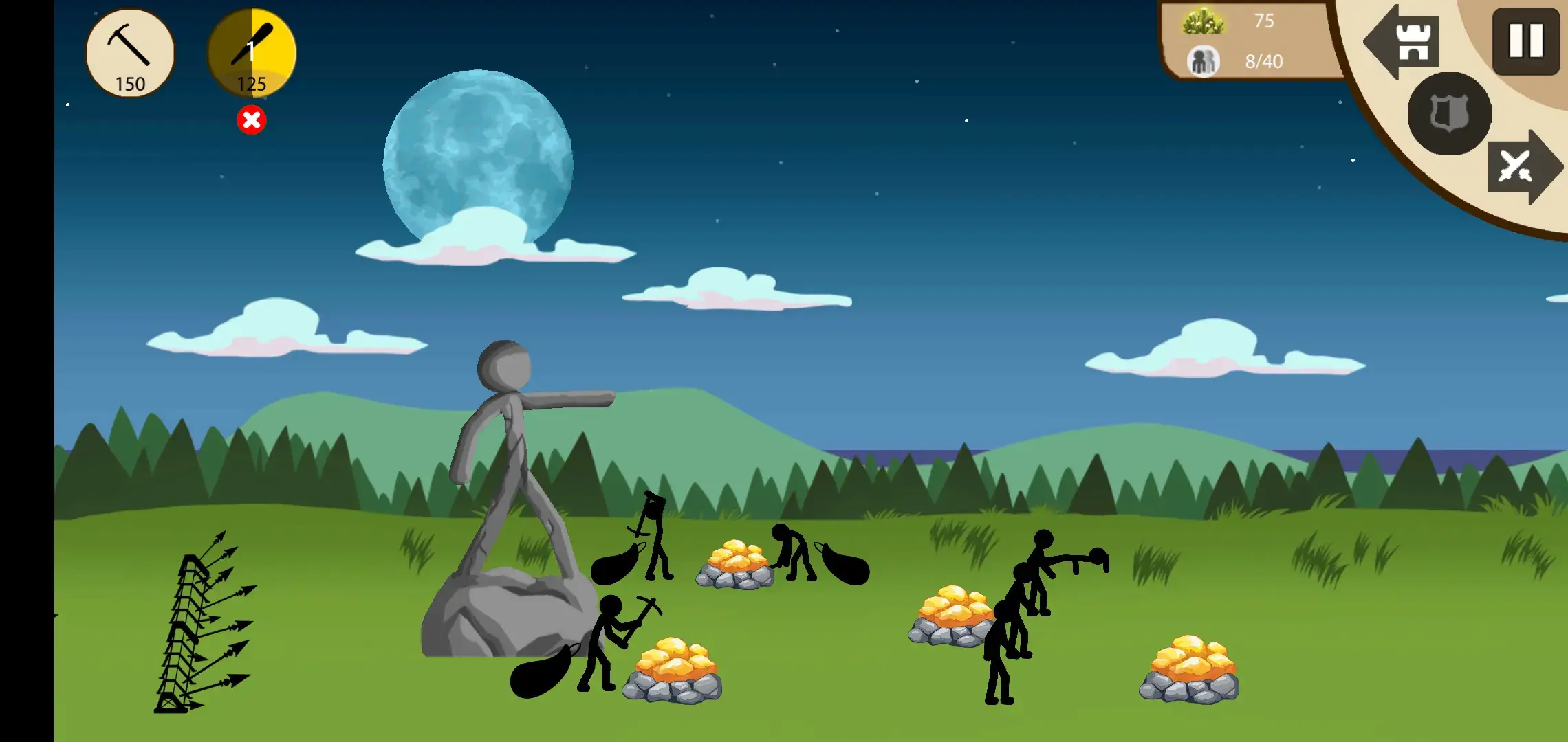 火柴人帝国战争(Stick War)截图1