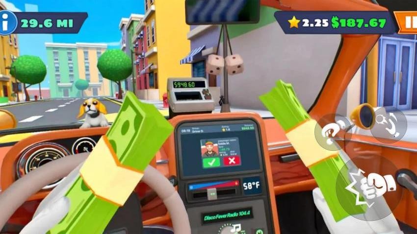 真实出租车驾驶游戏截图3