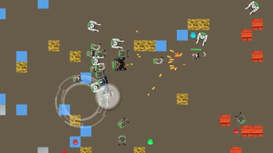 坦克战车大战游戏