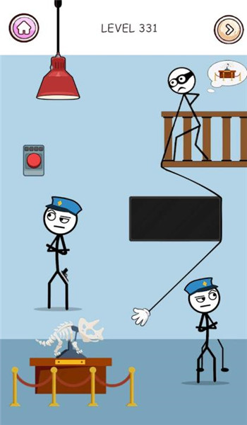 火柴人逃脱小偷谜题游戏截图2