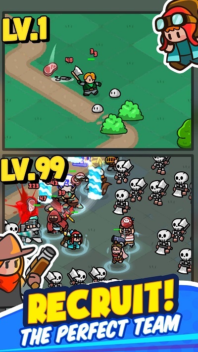 轰隆隆佣兵团(Rumble Heroes)截图1