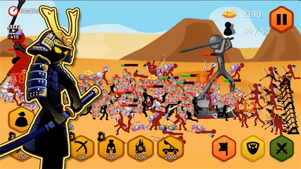 火柴人之战2帝国战争(Stickman Battle 2)截图2