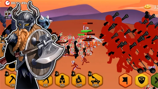 火柴人之战2帝国战争(Stickman Battle 2)截图4
