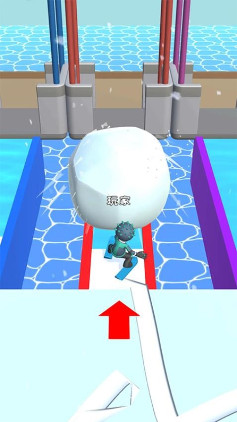 雪地冒险乱斗游戏截图1