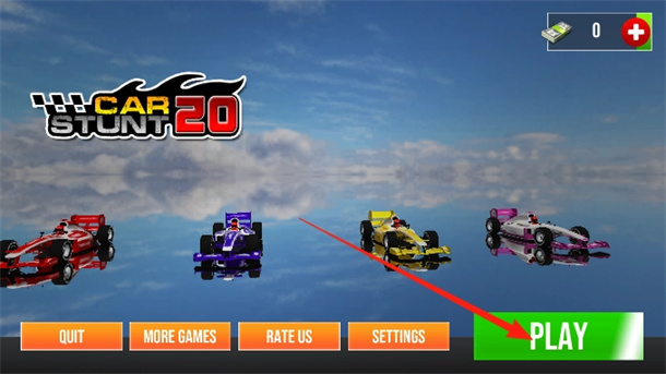 F1汽车特技游戏截图3