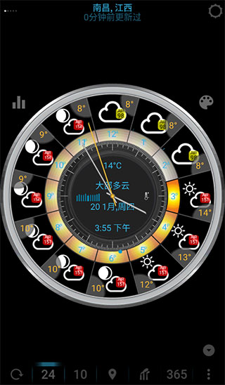 eweatherHD天气预报截图1