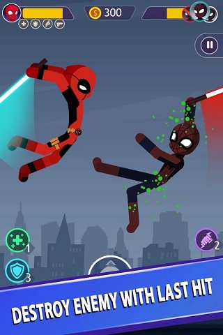 火柴人之战超级影子官方版(Stickman Battle)截图1