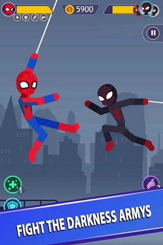 火柴人之战超级影子官方版(Stickman Battle)截图3