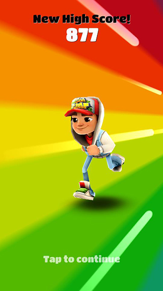 Subway Surf2012老版截图2