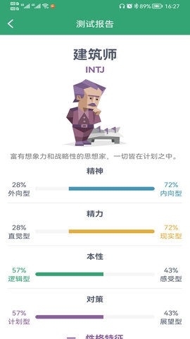 MBTI人格测验app截图3