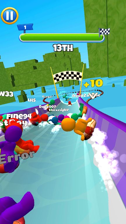 水上滑行比赛游戏截图1