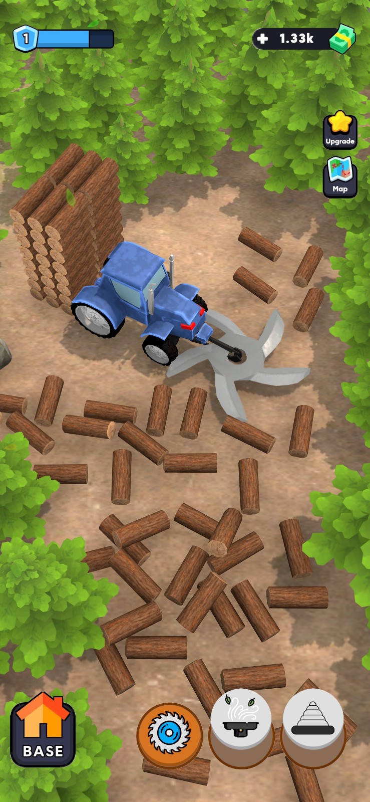 伐木工砍手游戏截图1