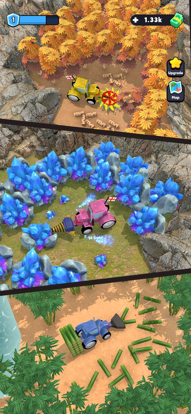 伐木工砍手游戏截图3