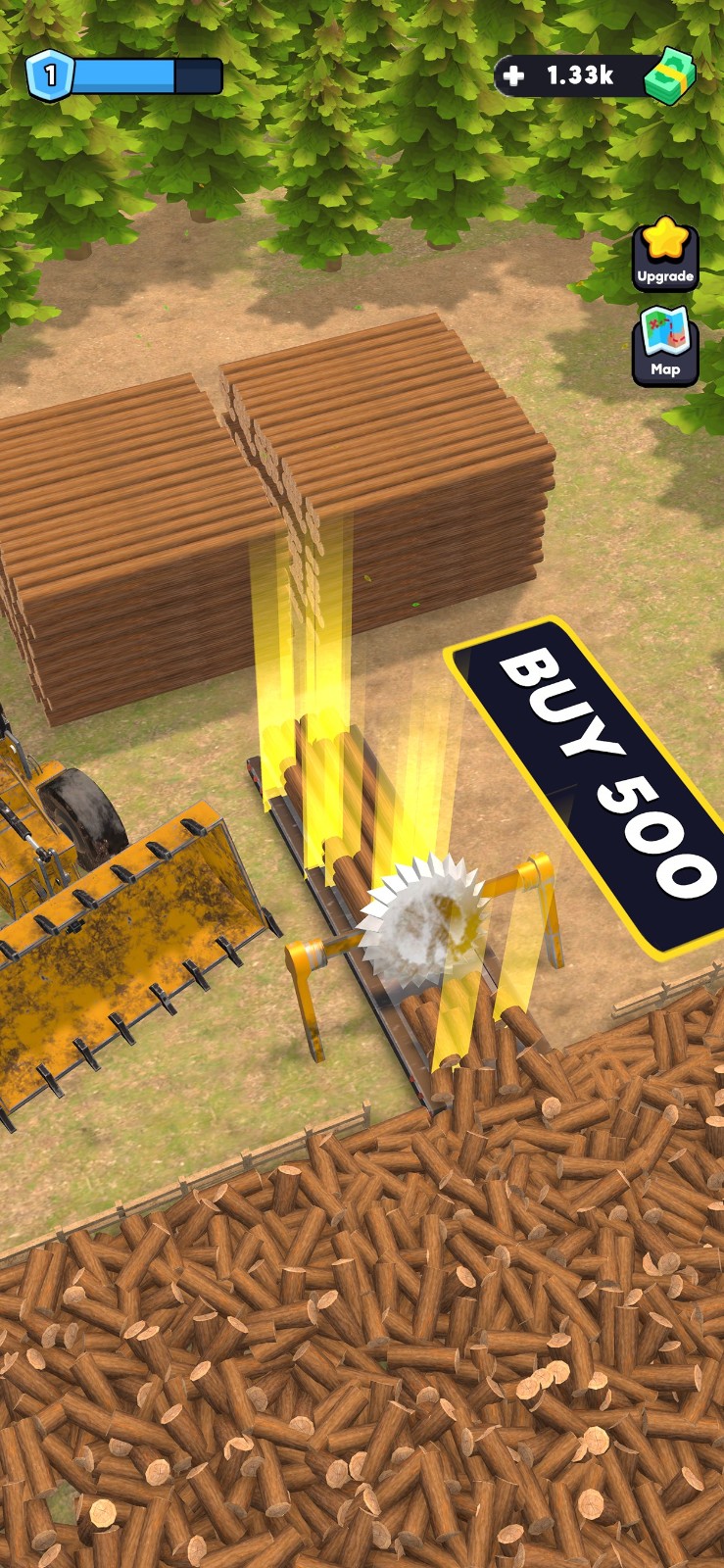 伐木工砍手游戏截图4