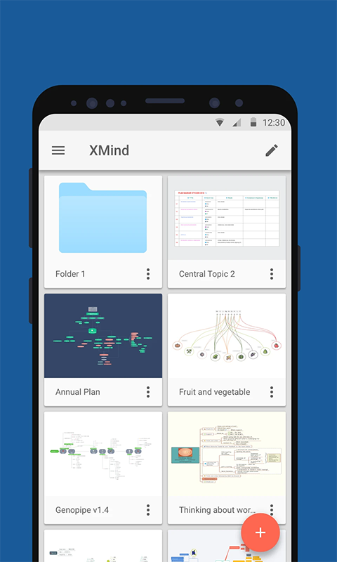 Xmind思维导图App截图5