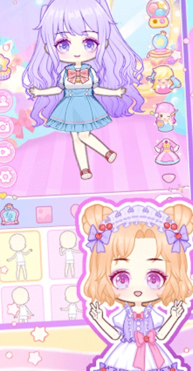 梦幻女孩衣橱截图2